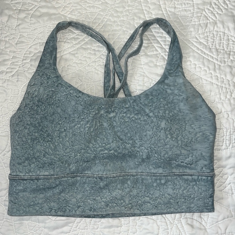 LULULEMON LONGLINE ENERGY BRA! Size 6! Worn a few times